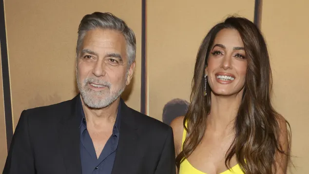 George Clooney und seine Frau Amal Clooney