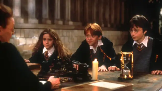Emma Watson, Rupert Grint  und Daniel Radcliffe 