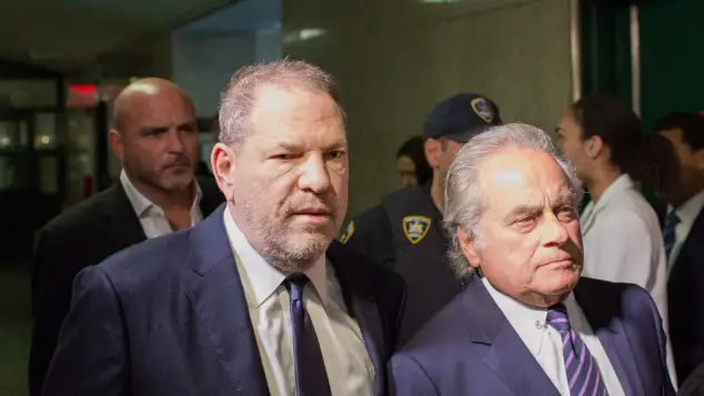 Harvey Weinstein und sein Anwalt Benjamin Brafman