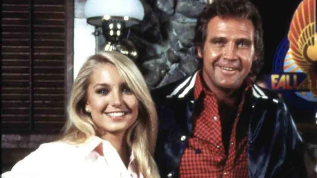 Heather Thomas und Lee Majors