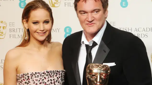 Jennifer Lawrence und Quentin Tarantino