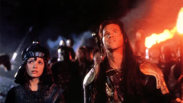 Joanne Whalley und Val Kilmer