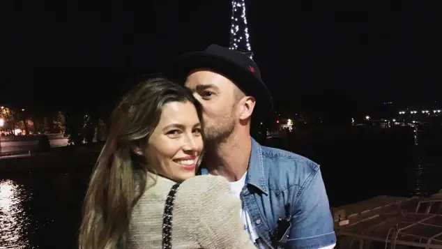 Justin Timberlake und Jessica Biel