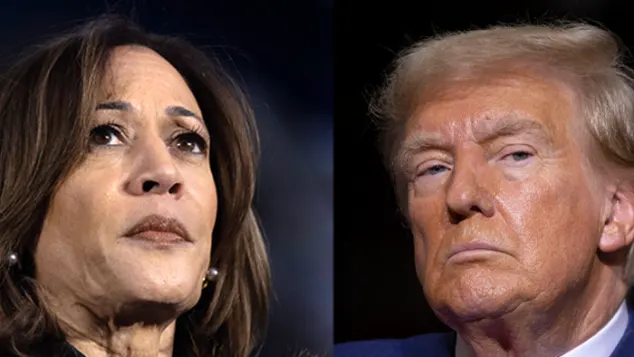 Kamala Harris und Donald Trump