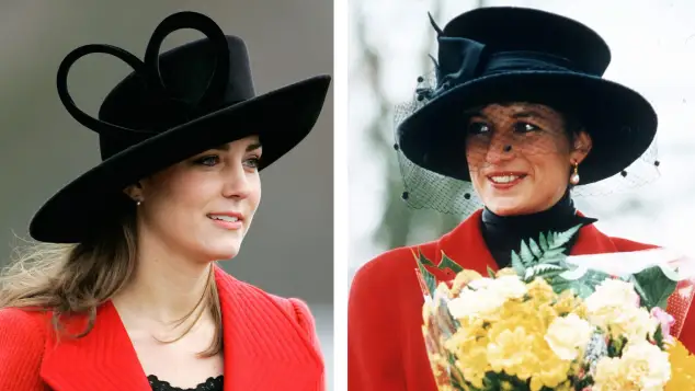 Kate Middleton und Lady Diana