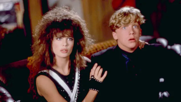 Kelly LeBrock und Michael Hall