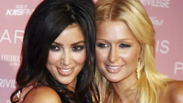 Kim Kardashian und Paris Hilton