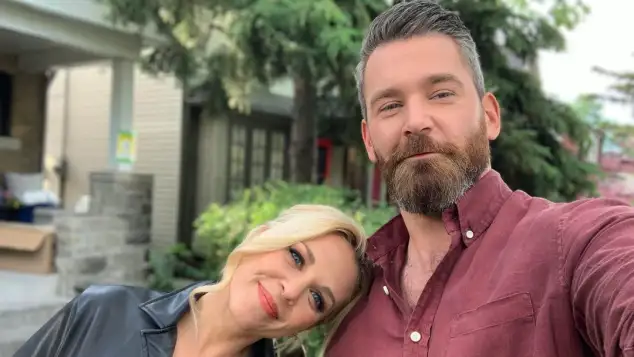 Kortney Wilson und Kenny Brain