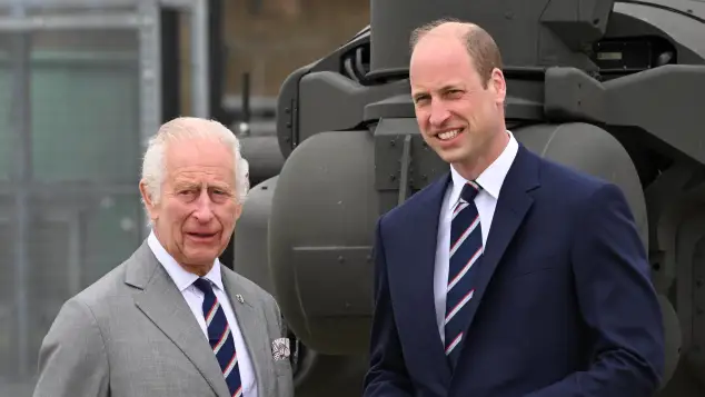 König Charles III und Prinz William