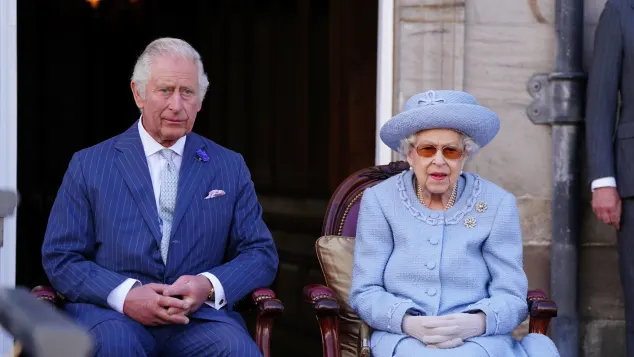 König Charles und die Queen