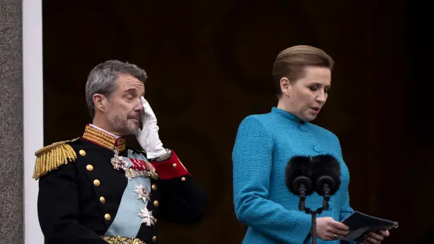 König Frederik von Dänemark und Mette Frederiksen