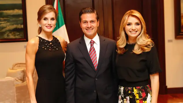 Königin Letizia, Präsident Enrique Pena Nieto und Angelica Rivera