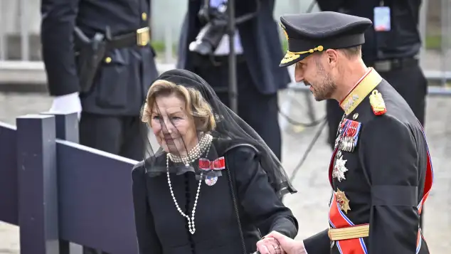 Königin Sonja und König Haakon