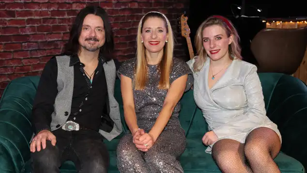 Lanny Lanner, Stefanie Hertel und Johanna Mross