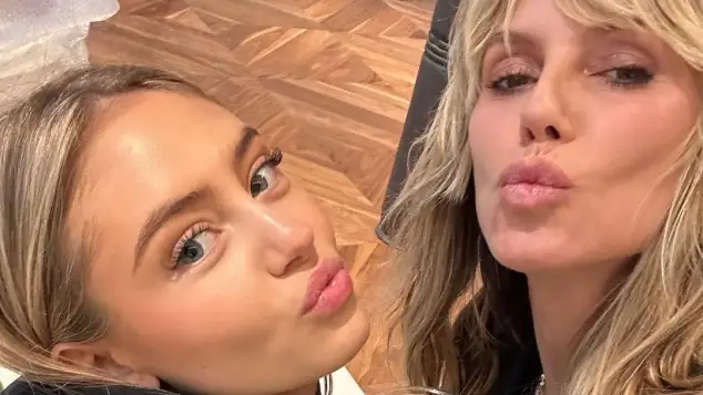 Leni und Heidi Klum