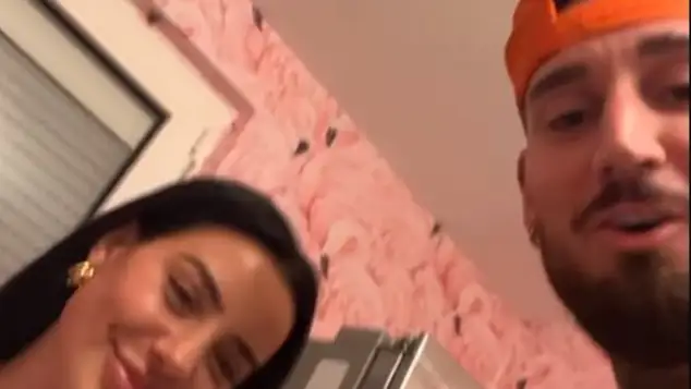 Leyla Lahouar und Mike Heiter