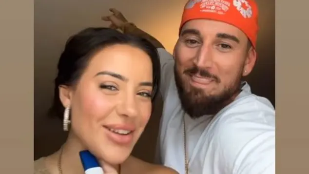 Leyla Lahouar und Mike Heiter