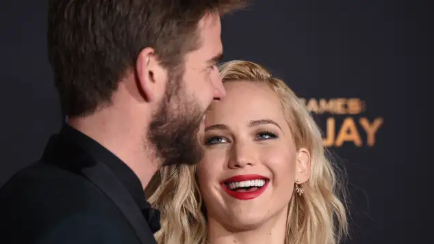 Liam Hemsworth und Jennifer Lawrence