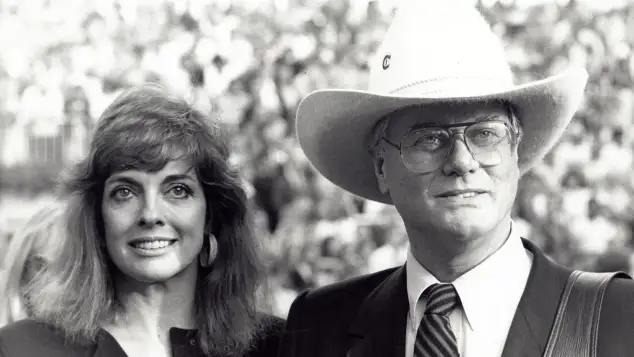 Linda Gray und Larry Hagman