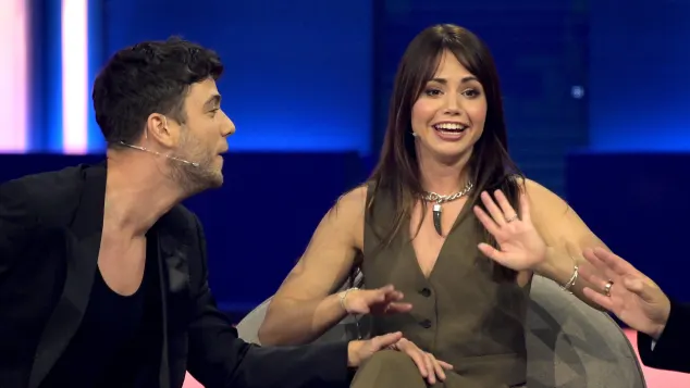 Luca Hänni und Christina Hänni