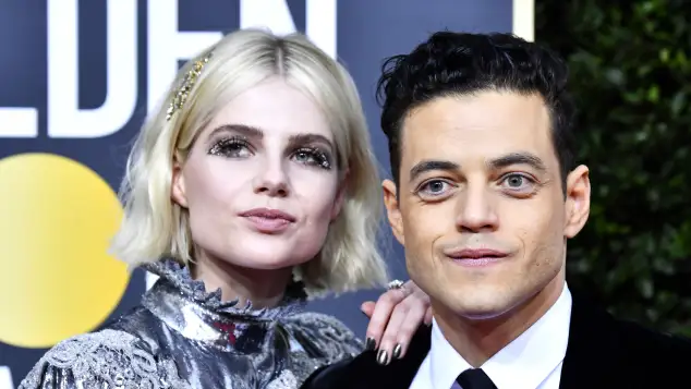 Lucy Boynton und Rami Malek