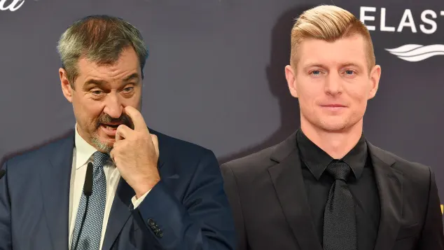 Markus Söder und Toni Kroos