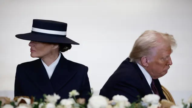 Melania Trump und Donald Trump