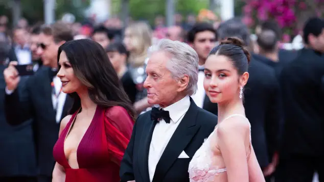 Michael Douglas mit seiner Familie