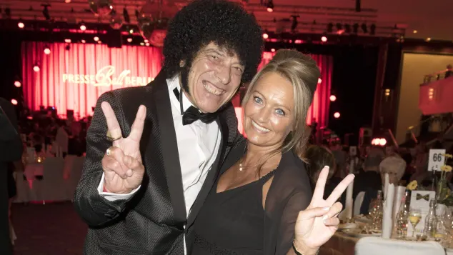 Mungo-Jerry-Sänger Ray Dorset und seine Frau Britta