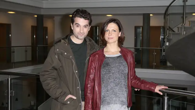 Oliver Wnuk und Julia Brendler