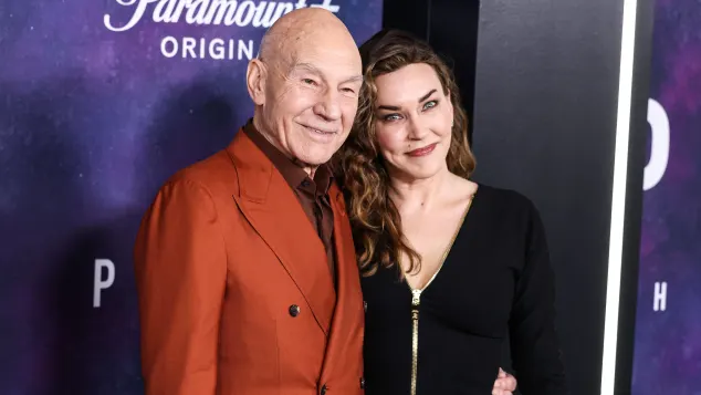 Patrick Stewart und seine Frau Sunny