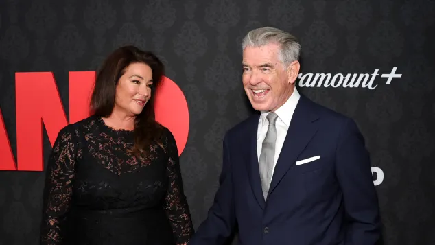Pierce Brosnan und Frau Keely