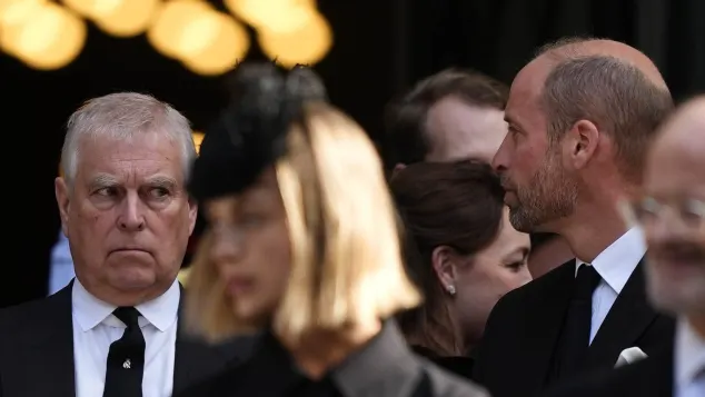 Prinz Andrew und Prinz William
