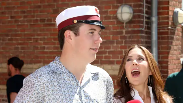 Prinz Christian und Königin Mary