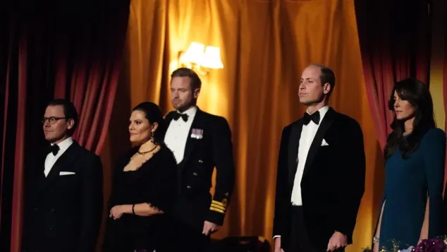 Prinz Daniel, Prinzessin Victoria, Prinz William und Herzogin Kate