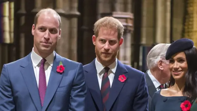 Prinz William, Prinz Harry und Herzogin Meghan