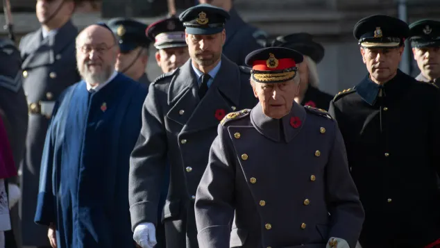 Prinz William und König Charles