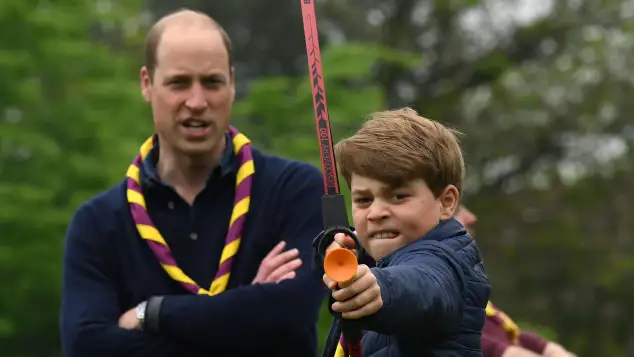Prinz William und Prinz George