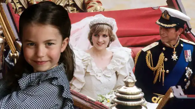 Prinzessin Charlotte und Lady Diana
