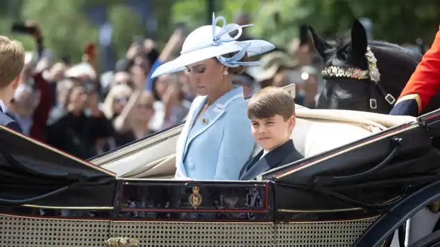 Prinzessin Kate und Prinz Louis