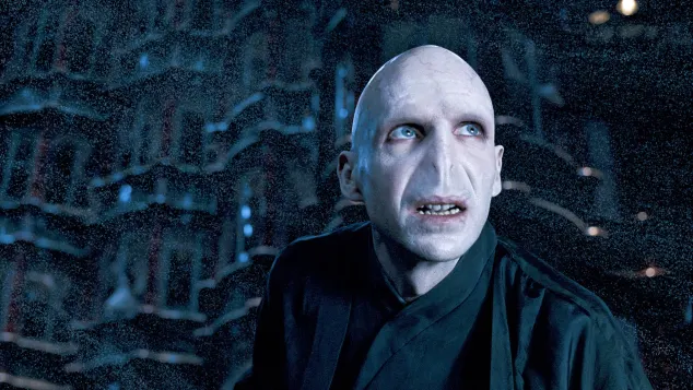 Ralph Fiennes als „Lord Voldemort“ in „Harry Potter“