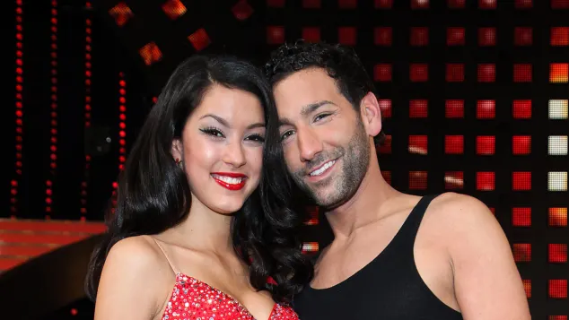 Rebecca Mir und Massimo Sinató
