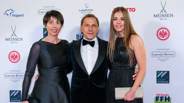 Richy Müller mit Frau Christl und Tochter Paulina
