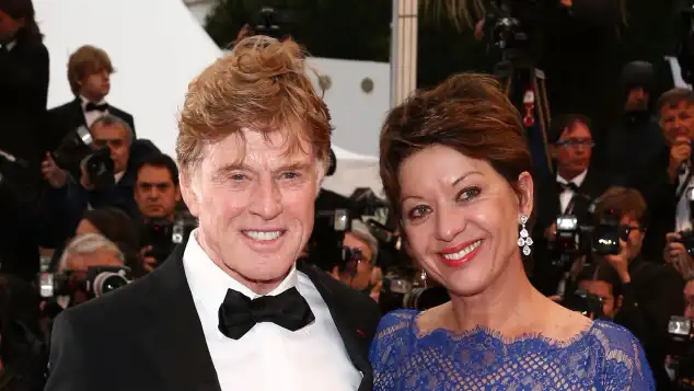 Robert Redford und Sibylle Szaggars