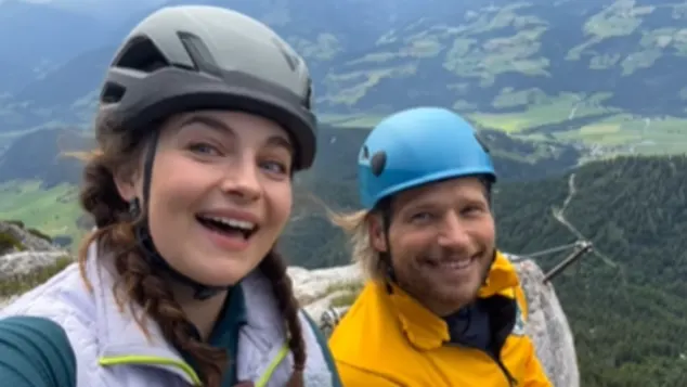 Ronja Forcher und Sebastian Ströbel