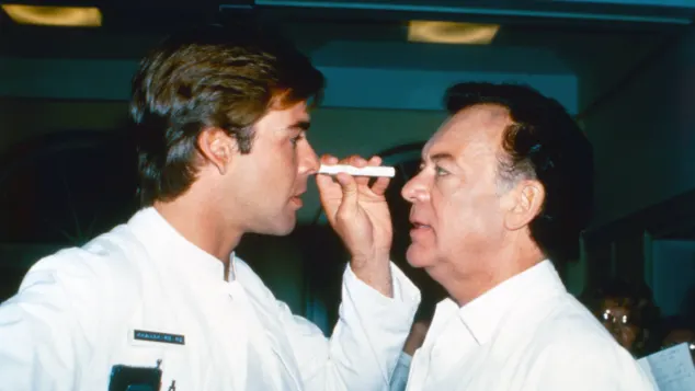 Sascha Hehn und Klausjürgen Wussow