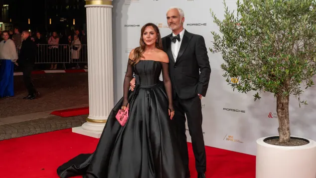 Simone Thomalla mit Freund René