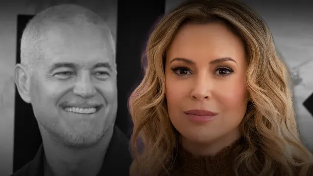 Collage: Eric Dane & Alyssa Milano