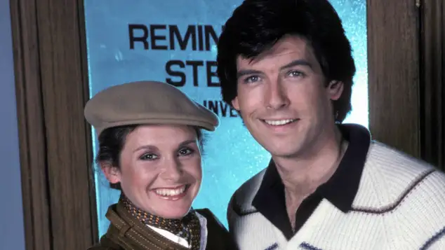 Stephanie Zimbalist und Pierce Brosnan