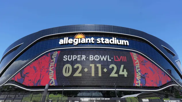 Super Bowl-Allegiant Stadion